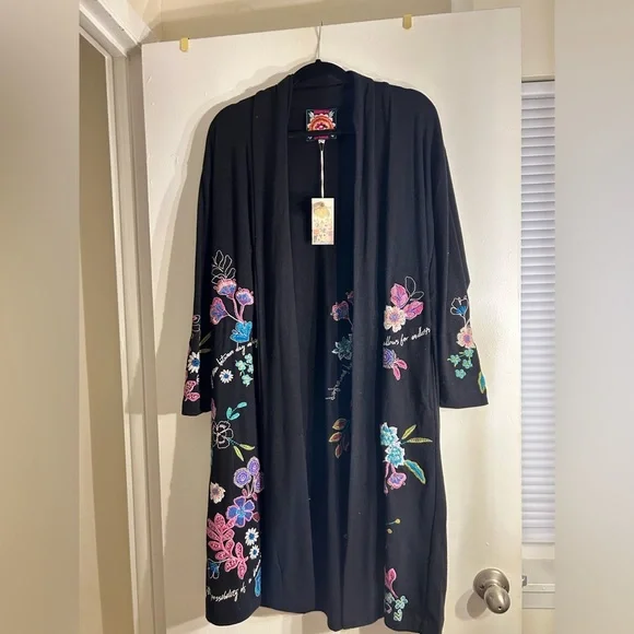 NWT Johnny Was Shilo Cozy Duster
